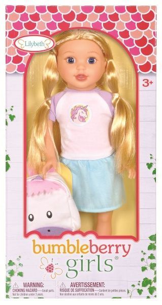 Кукла Lotus Onda Bumbleberry girls 38 см с рюкзачком-однорожком (15009)
