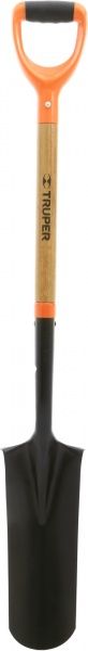 Лопата штикова Truper дренажна, дерево з ручкою, 112 см PEP-P