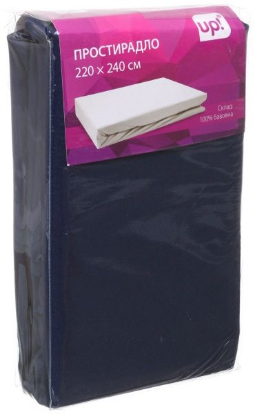 Простирадло 220x240 см в асортименті UP! (Underprice) 