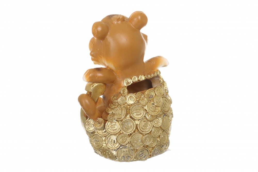 Декоративная фигура Тигр на подкове в ассортименте. 12 см