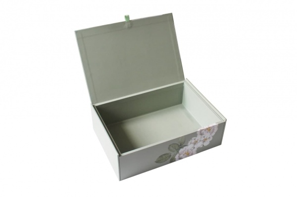 Скринька Flora Квітка яблуні M фісташковий CooverBox