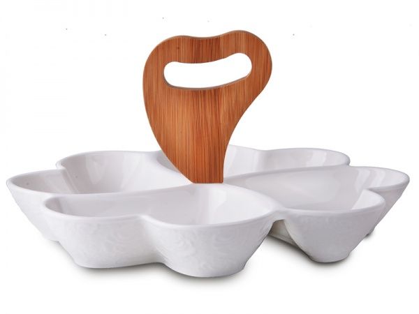 Менажниця з бамбуковою підставкою 944-007 Lefard 