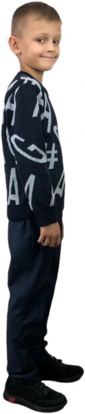 Джемпер для хлопчика ART KNIT GA р.140 синій 
