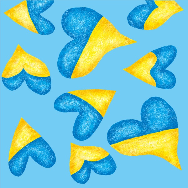 Серветки столові Silken «Все буде Україна!» 33х33 см 18 шт.