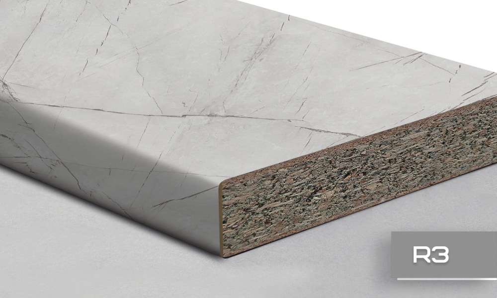 Стільниця LuxeForm S147 вологостійка 4200x600x38 мм мармур мілтон