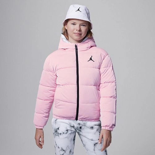 Пуховик Nike JDG BOXY FIT PUFFER 45C483-A0W р.M рожевий