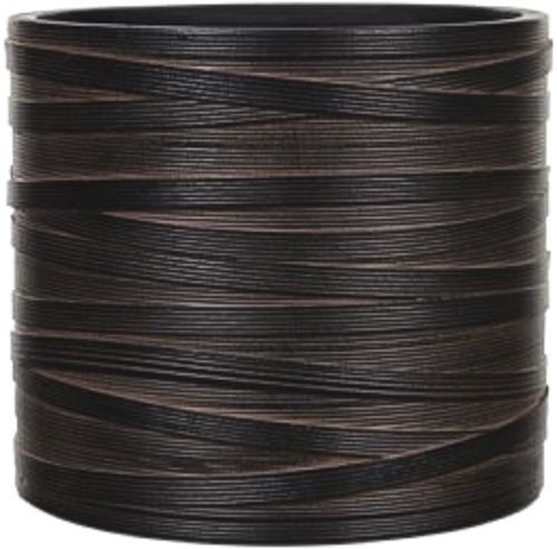 Кашпо керамічне Capi Loop круглий 1,6л коричневий (080111) 