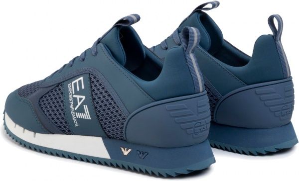 Кросівки EA7 Tessuto sneaker X8X027-XK050-M510 р.US 10,5 синій