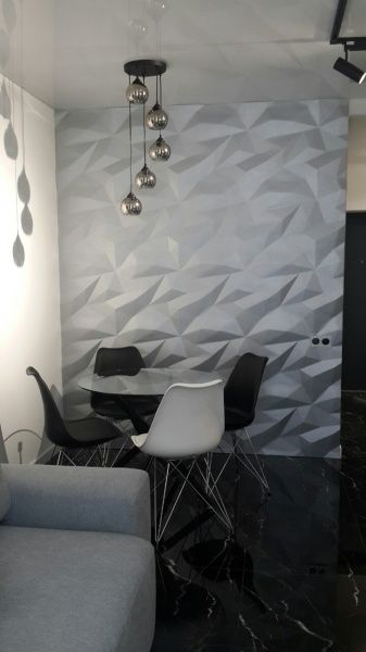 Плитка гипсовая 3D-панель Gipster Кристаллы 0,25 кв.м