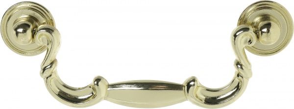 Мебельная ручка D-010 G3 96 мм золотой DC 79144