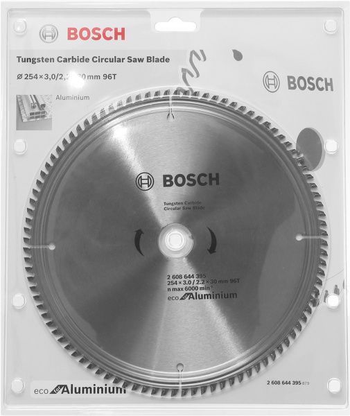 Пильный диск Bosch ECO AL 254x30x2.6 Z96 2608644395