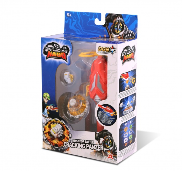 Ігровий набір Auldey Дзиґа Infinity Nado V серія Original Cracking Panzer Швидкий Панцер EU634304