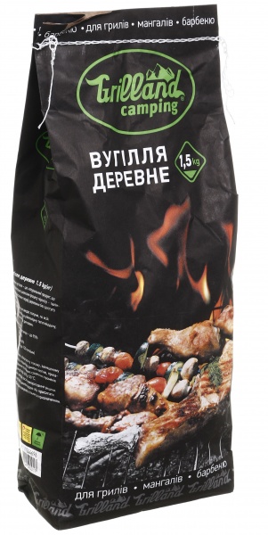 Уголь древесный Grilland 1.5 кг 2211044696014