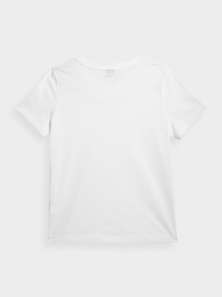 Футболка 4F TSHIRT F0770 4FSS23TTSHF0770-11S р.L білий
