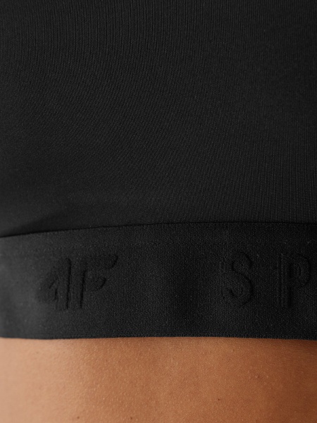 Бра 4F SPORT BRA F077 4FAW23USBAF077-20S р.S чорний