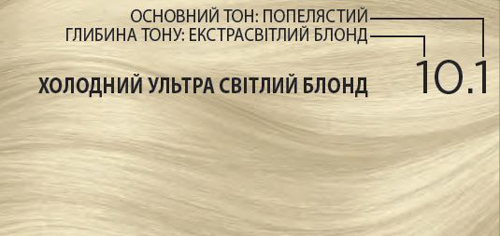 Крем-фарба для волосся Schwarzkopf Color Expert 10-1 холодний ультра світлий блонд 166,8 мл
