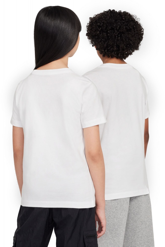 Футболка Nike K NSTEE EMB FUTURA LBR FZ5177-100 р.XL білий