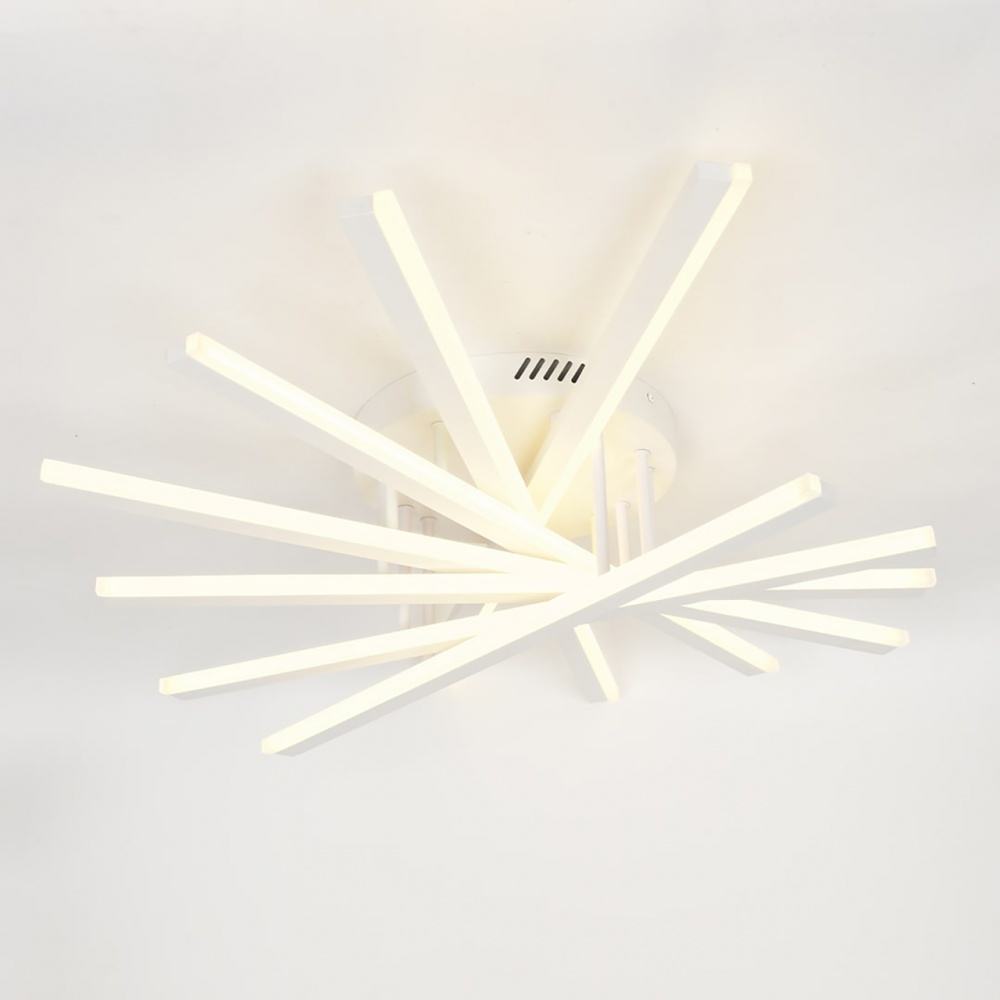 Люстра потолочная Hopfen MAGI-7 WH 7x150 Вт LED-модуль белый