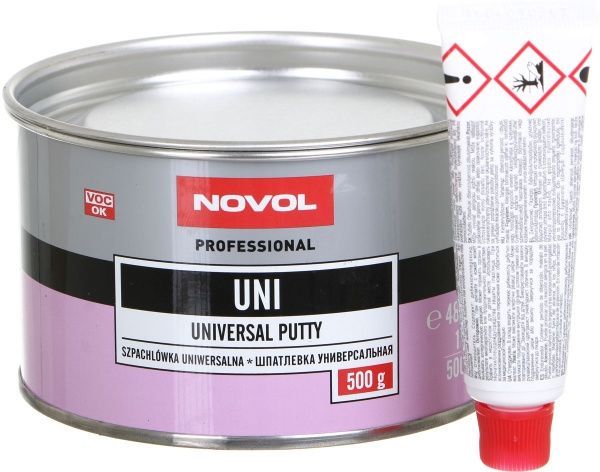 Шпаклевка универсальная UNI 0,50 кг NOVOL 1101 0,5кг