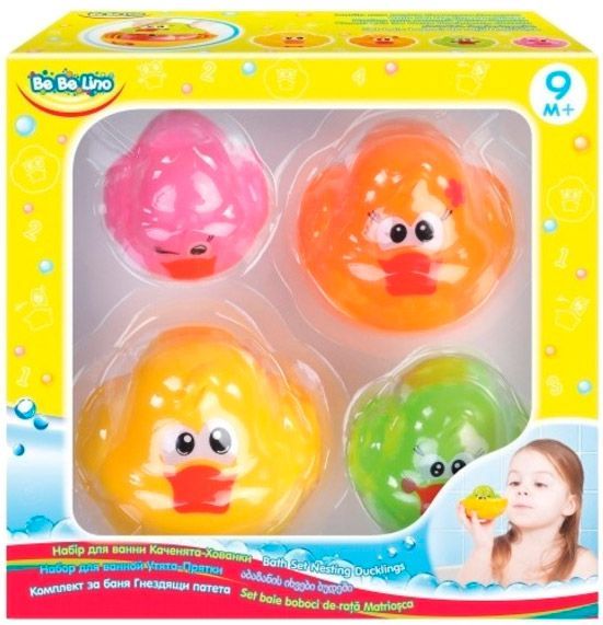 Игровой набор для ванной Bebelino Утята-Прятки