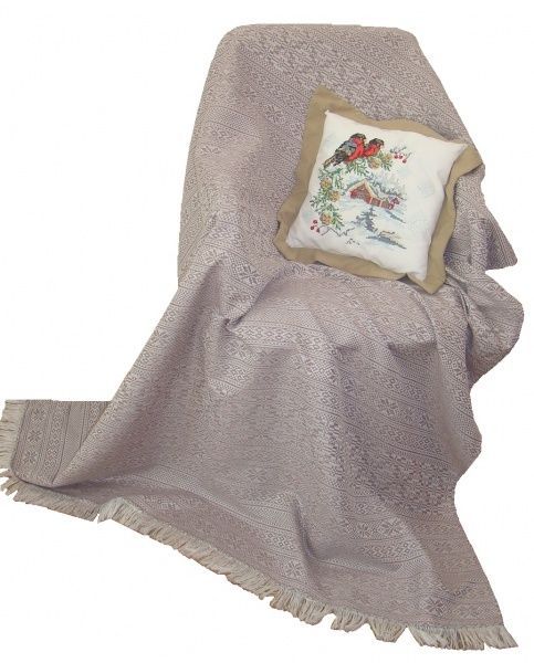 Покрывало 530-19/00 145x200 см Эдельвика фиолетовый 