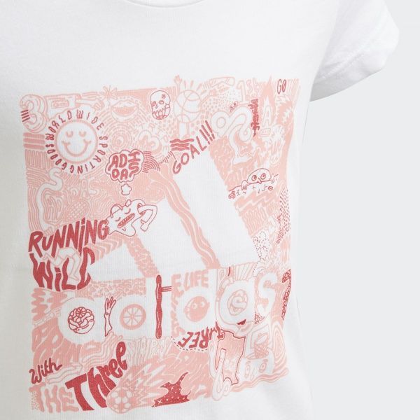 Футболка Adidas JG MH BOS BOX FM4481 134 білий