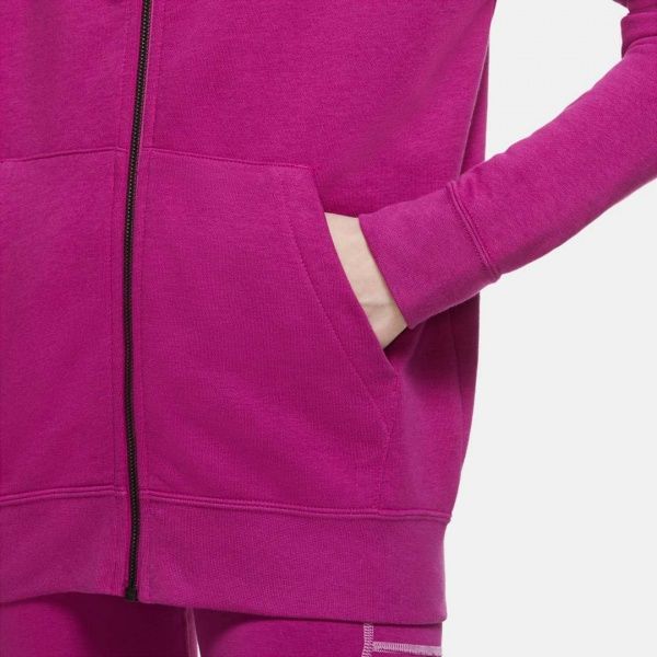 Джемпер Nike ESSNTL HOODIE FZ FLC BV4122-564 р. XL фіолетовий