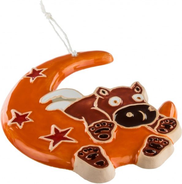 Фигурка Бегемотик на луне 13х12 см Sweet Ukraine