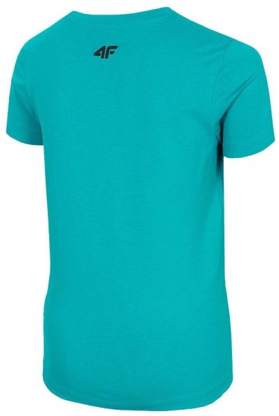 Футболка 4F HJL21-JTSM001-35S р.140 бирюзовый
