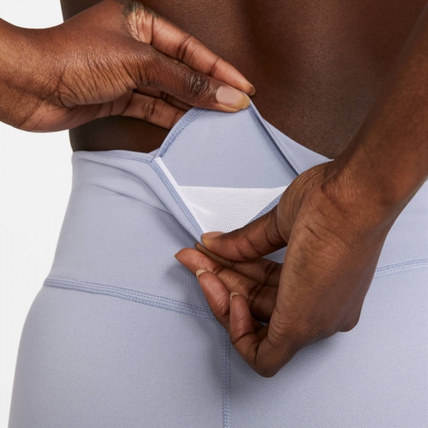 Велосипедки Nike W NK ONE DF MR 7IN SHRT DD0243-519 р. L фиолетовый