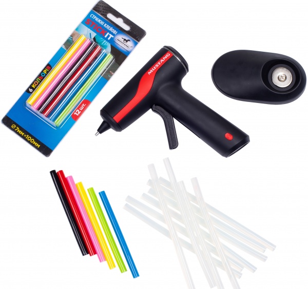 Пистолет клеевой Mustang аккумуляторный GG2600