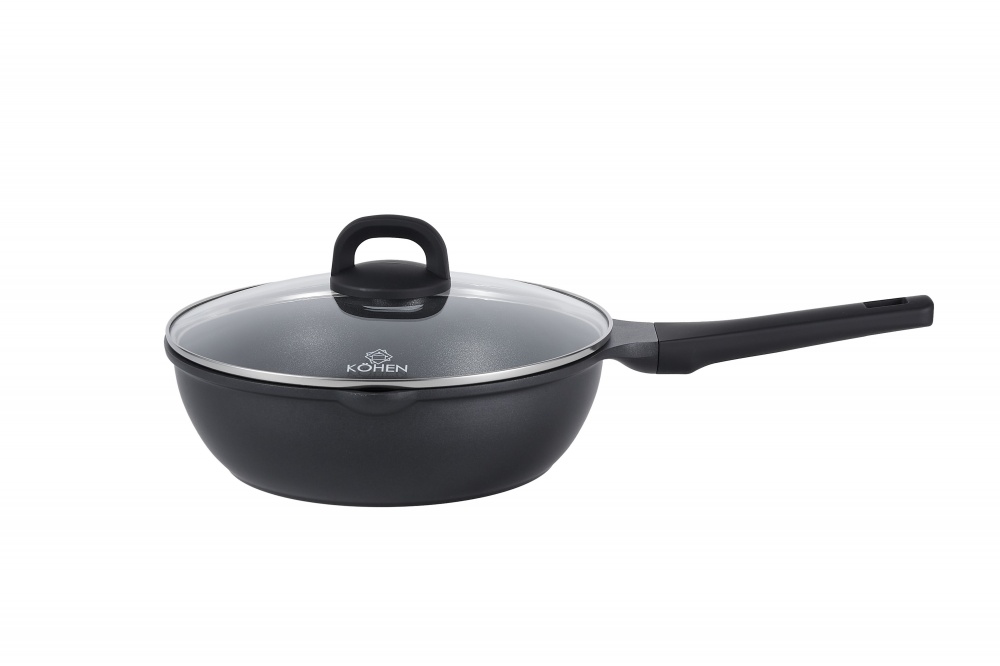 Сковорода з кришкою Kohen Gourmet Master 28 см KN91646