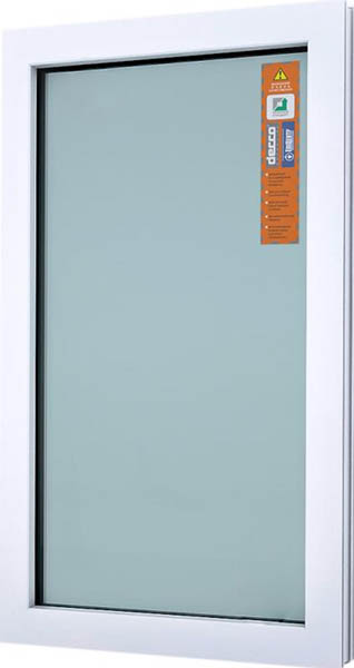 Окно глухое DECCO 60 600x1000 мм