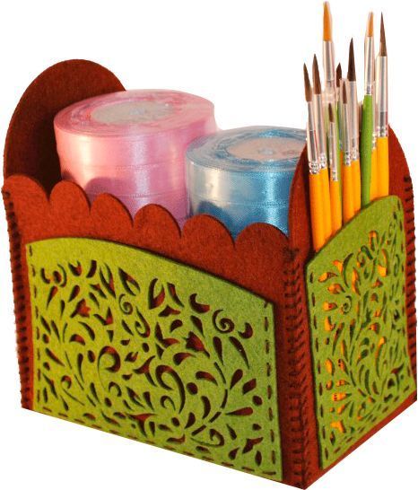 Набор для творчества Органайзер коричневый Аплі-Краплі 