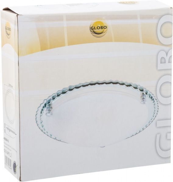 Светильник настенно-потолочный Globo 48509-2 CAMBRIA 2x60 Вт E27 белый 