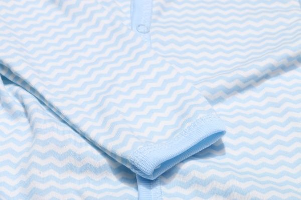 Комбинезон Bambinelli Зигзаг р.86 белый с голубым 