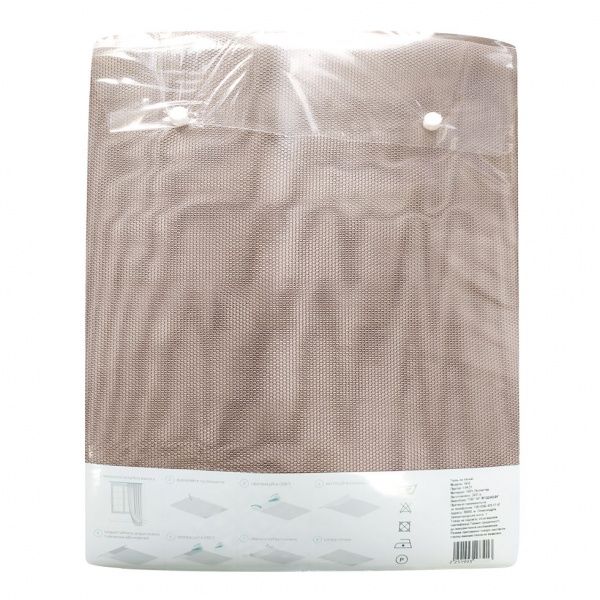 Тюль Grid 300х290 см розовый Decora textile