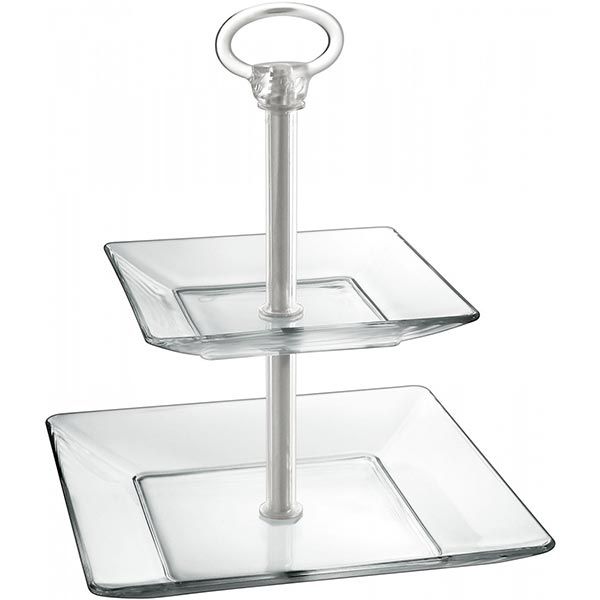 Блюдо двошарове Borgonovo Quadra 15/21 см