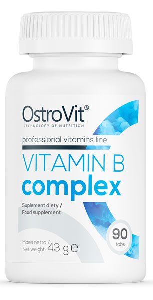 Витаминный комплекс Ostrovit Vitamin B Complex 90 шт./уп. 