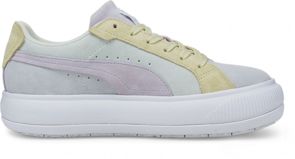 Кроссовки Puma Suede Mayu Raw Wns 38311401 р.UK 4 серо-желтый