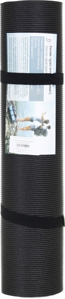 Коврик Termoizol туристический 50х140 см т. 6,5мм (чёрный)