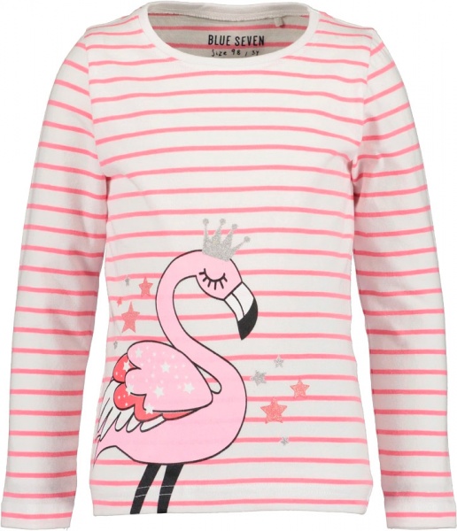 Футболка детские Blue Seven с длинным рукавом р.92 азалия пестрая 714523 X * 98 