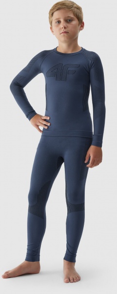 Комплект термобелья 4F SEAMLESS UNDERWEAR M096 4FJAW23USEAM096-32S синий