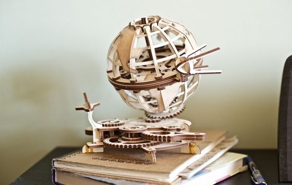 Дерев'яний 3D-конструктор UGEARS Глобус