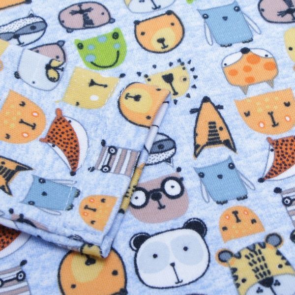 Боди Фламинго ясельный р.74 голубой 494-217 