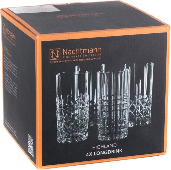 Набор стаканов Highland 375 мл 4 шт. Nachtmann