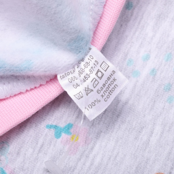 Піжама дитяча для дівчинки Татошка 0102271едс р.110 сірий 