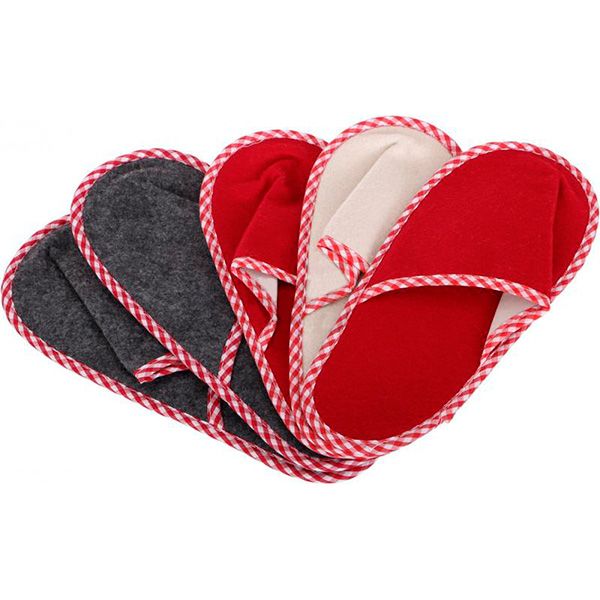 Набор тапочек для гостей Welcome Red 5 пар