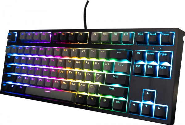 Клавіатура ігрова Dark Project Pro KD87A PBT Gateron Optical 2.0 Red (DP-KD-87A-004110-GRD) 