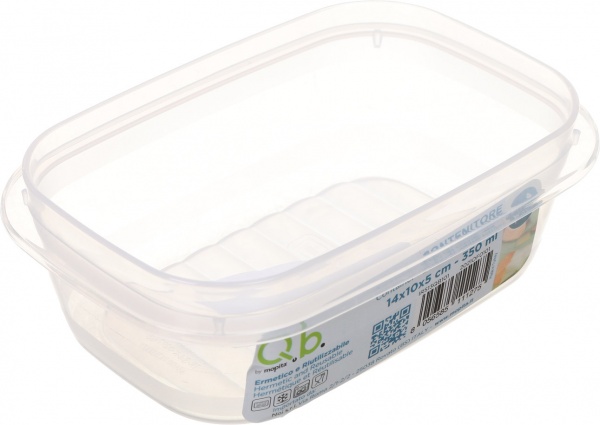 Контейнер с крышкой 14x10x5 см в ассортименте IRS13QB101 Eurogold